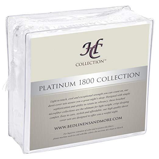 Hotel Luxury Bed Sheets Set- 1800 Series Platinum Collection-Deep Pocket,Wrinkle & Fade Resistant (King,White)