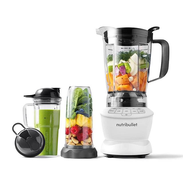 nutribullet® Full-Size Blender Combo 1200W –Matte White