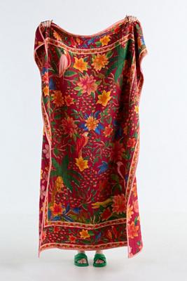 Farm Rio x Anthropologie Cotton Printed Throw