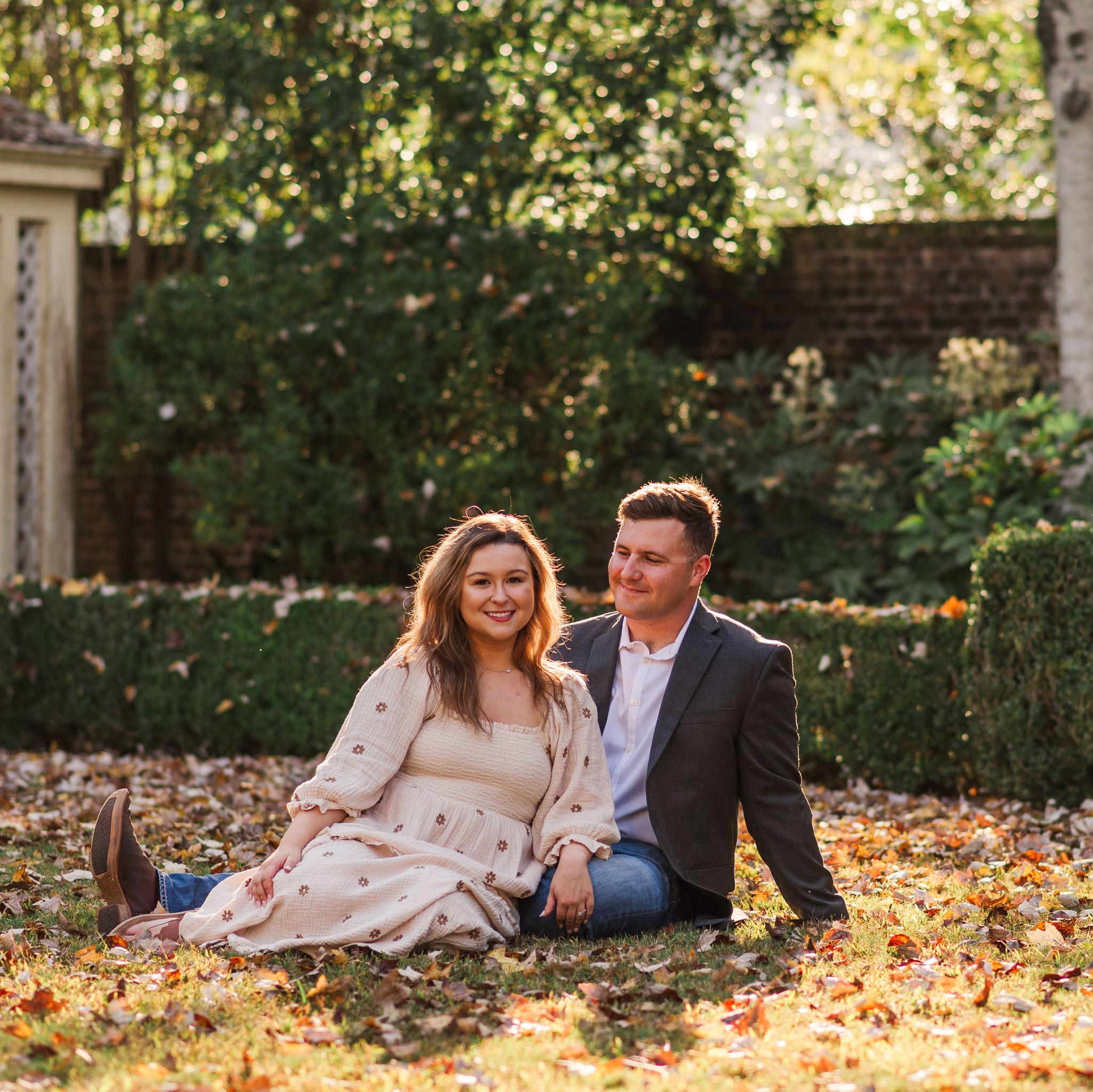 Engagement Photos by Emily Saunders in New Bern where Dustin proposed!