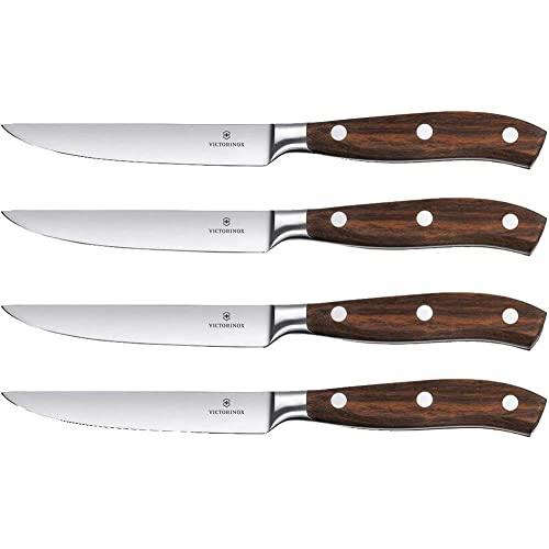Victorinox Grand Maître, 4 Pieces Steak knife Set, Set of 4, Rosewood