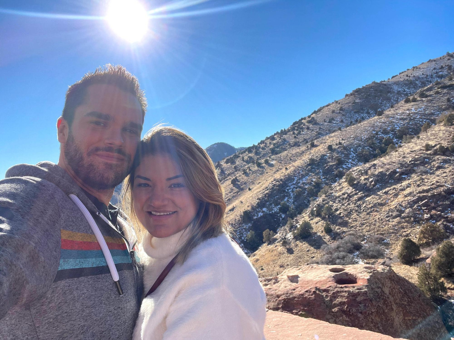 Red Rocks Colorado during our first trip. Dec 2020