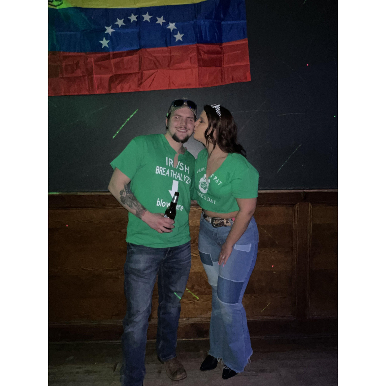 Leave it to us to make a party out of an empty bar