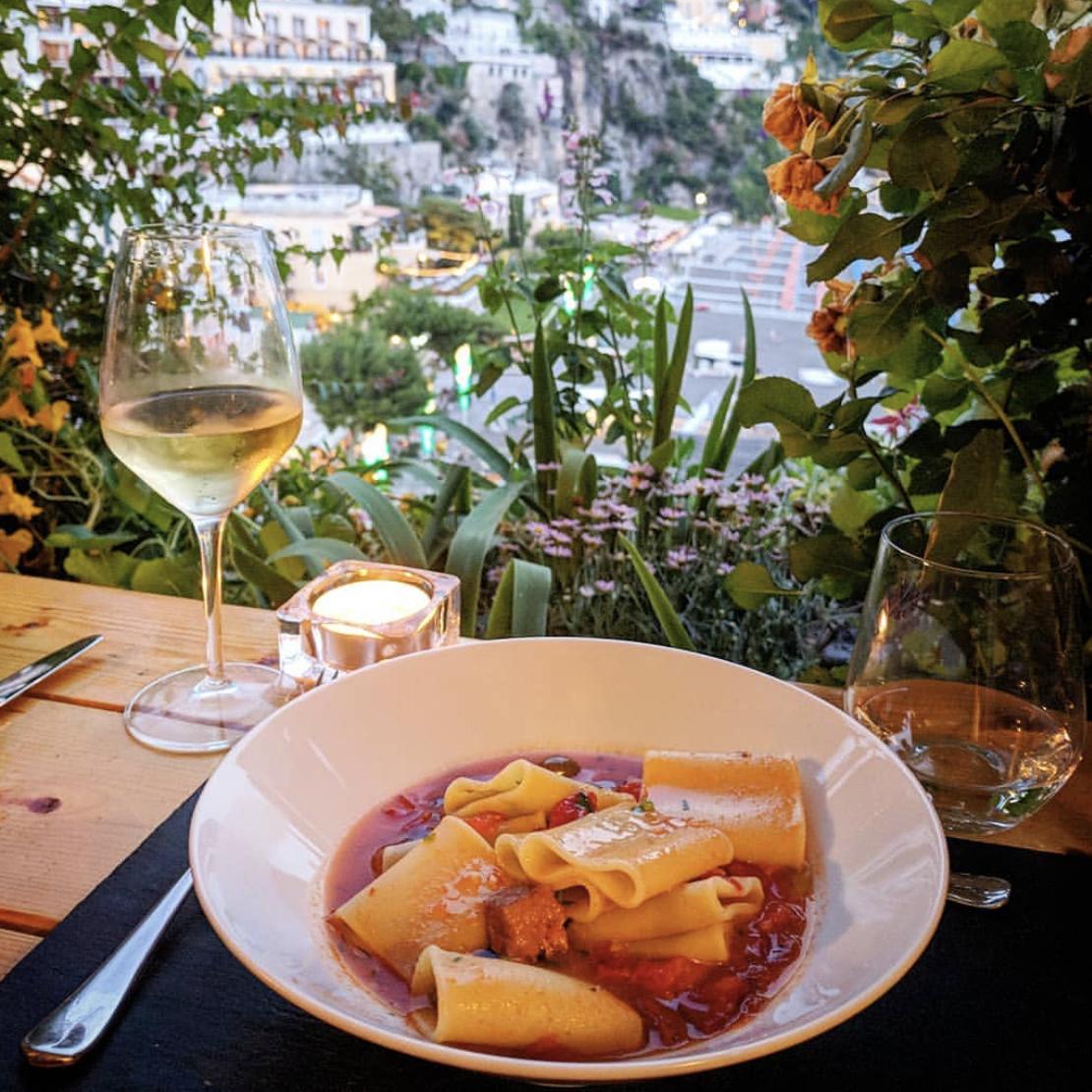 Cooking and Wine Class in Positano