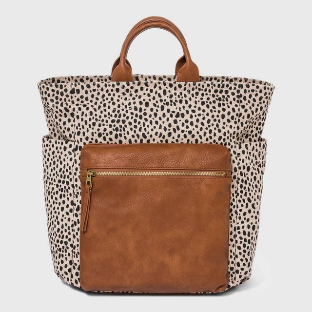 Leopard Print Soft Utility Square Backpack - Universal Thread™
