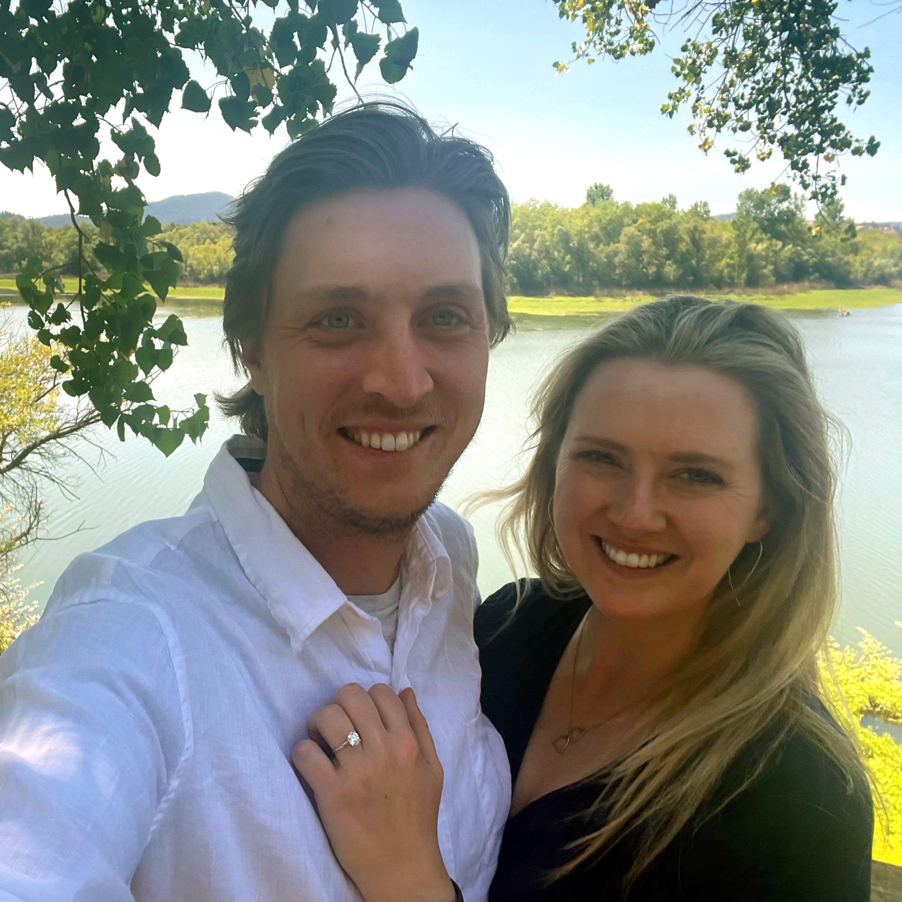 We got engaged at this beautiful park called Riverfront Regional Park | Windsor, CA | July 18, 2021