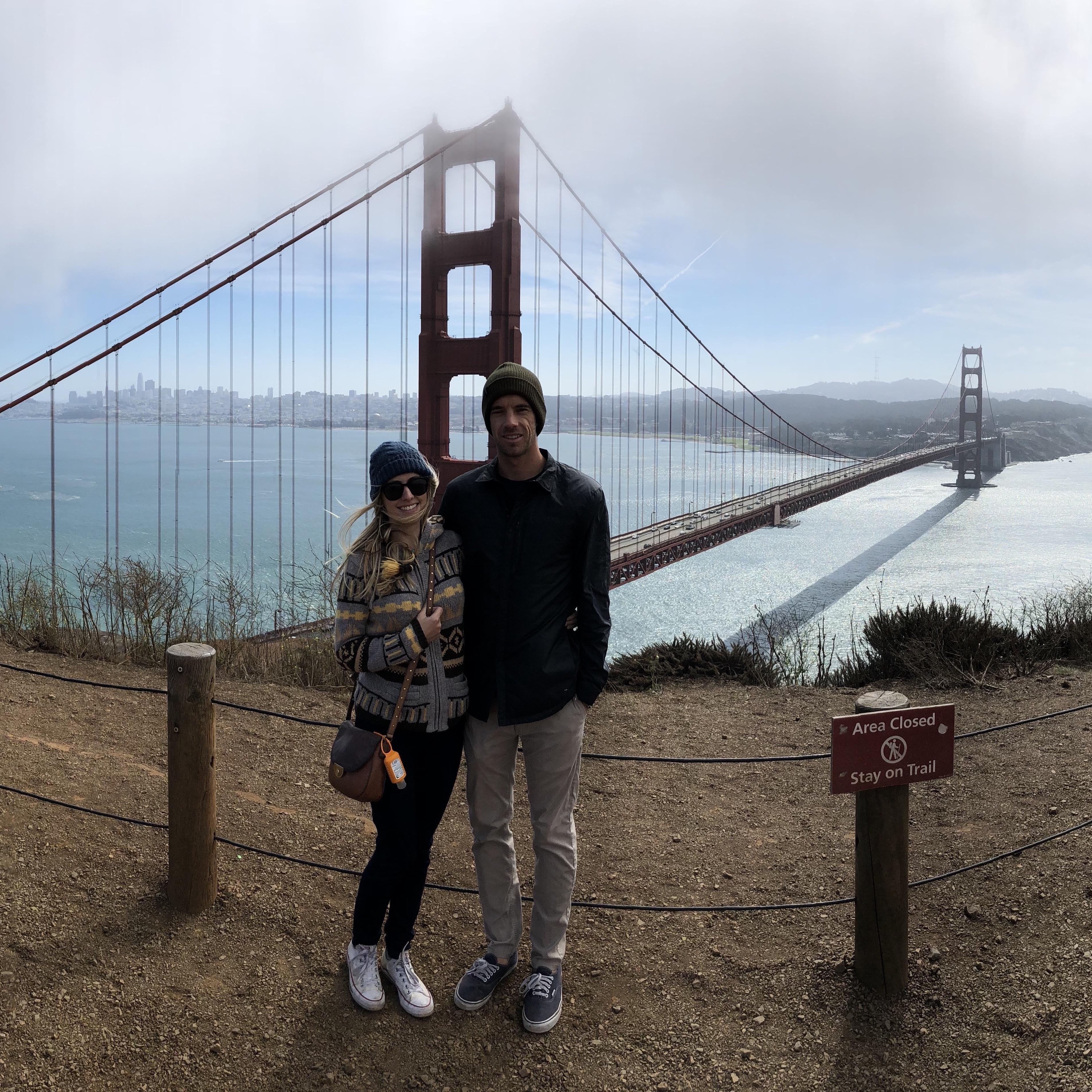First trip to San Francisco together, who knew we would live here 3 years later?!