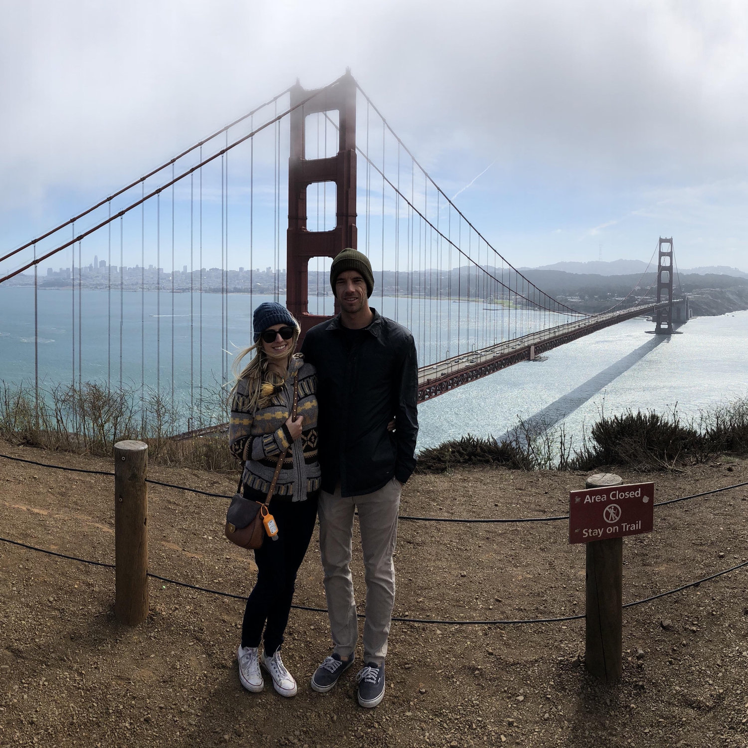 First trip to San Francisco together, who knew we would live here 3 years later?!
