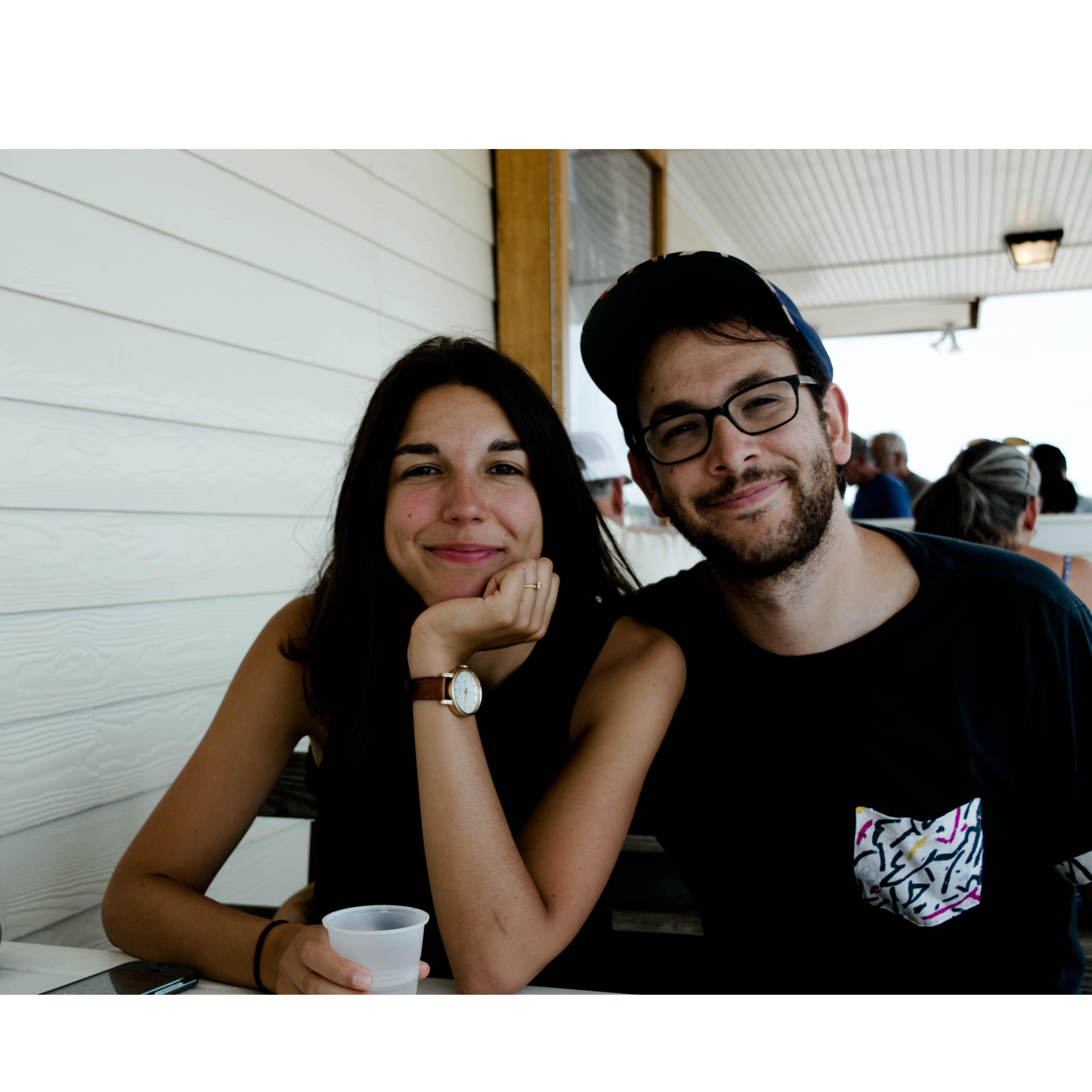 Taken at a favorite fried seafood place (although to be fair, every fried seafood place is a favorite of ours.)