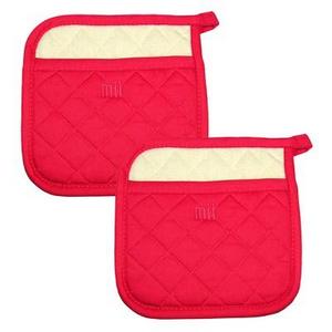 MU Kitchen - Pot Holder (Set Of 2) Red - Mu Kitchen