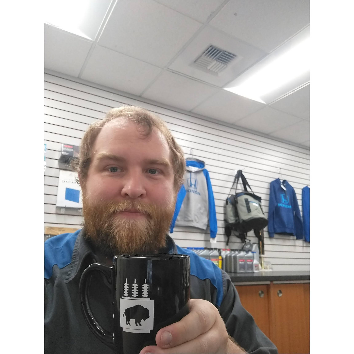 Thanks Chad for the Buffalo Transformer Mug!
November 2023