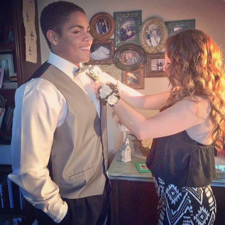 Our first date! Wylie East Homecoming 2014