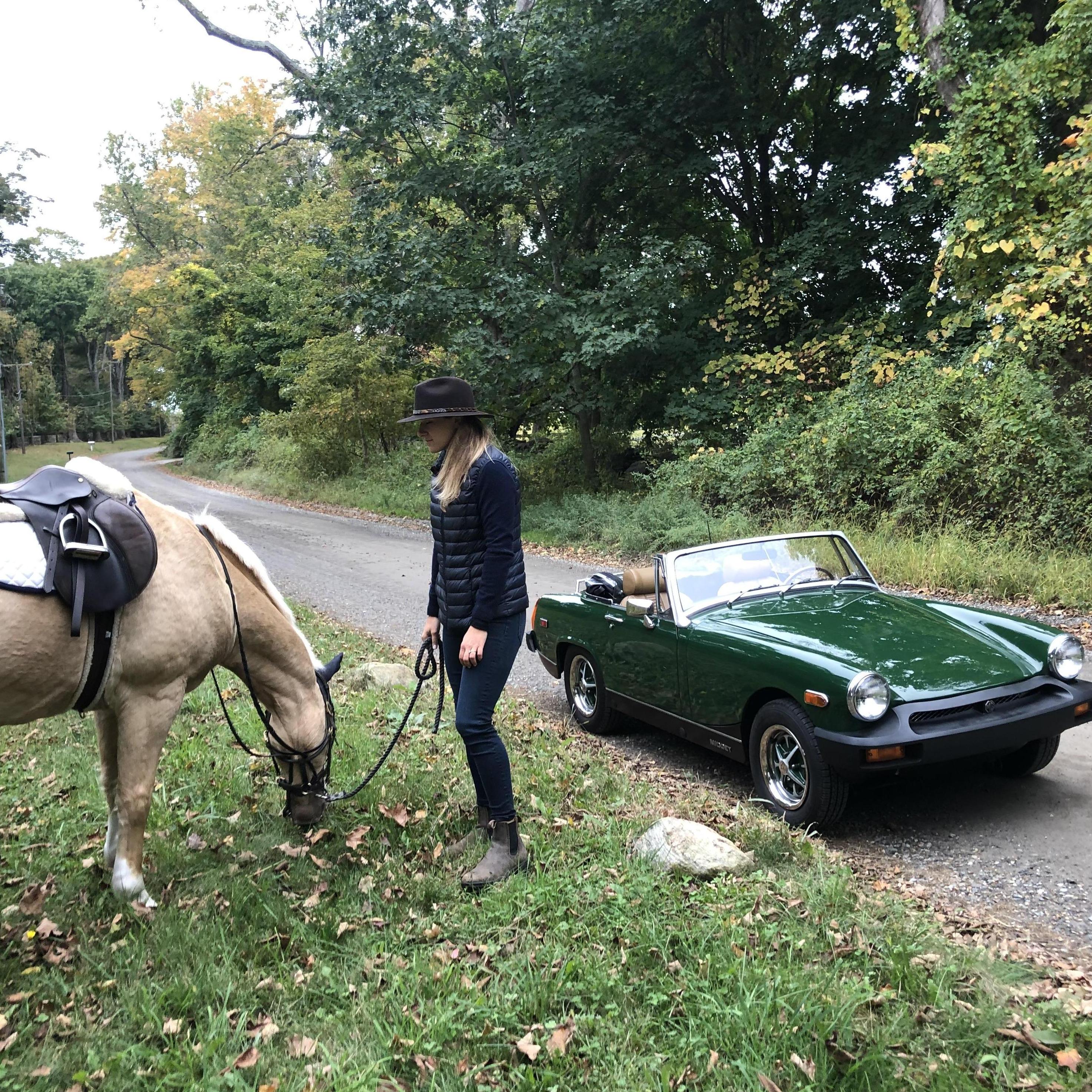 Have you met "Midge" the 1976 MG Midget?
