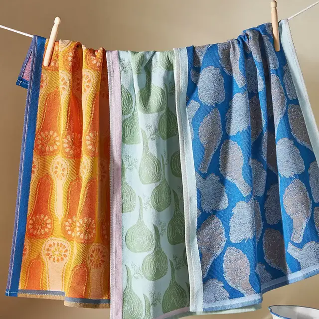 Leva Jacquard Dish Towels, Set of 3