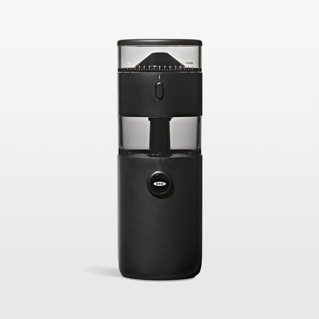 OXO Brew Compact Conical Burr Coffee Grinder in Matte Black