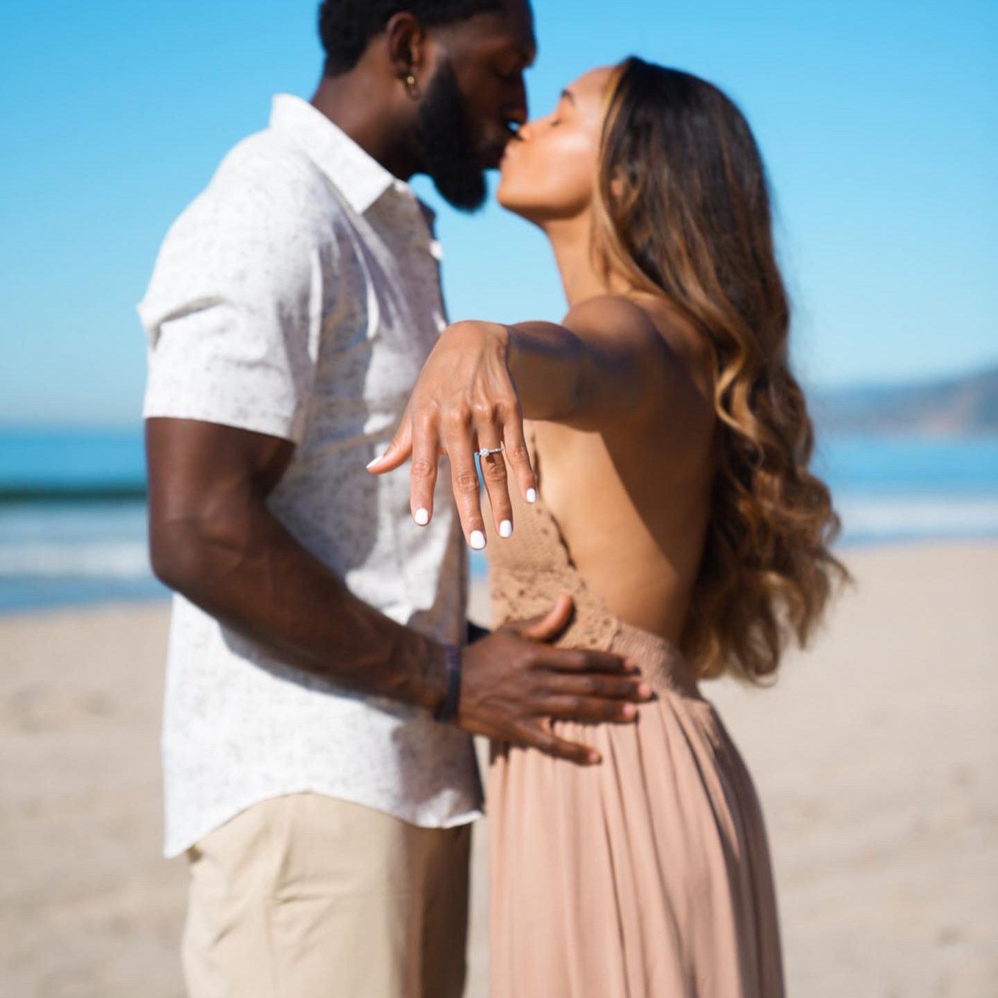 Engagement pictures at our favorite beach! 