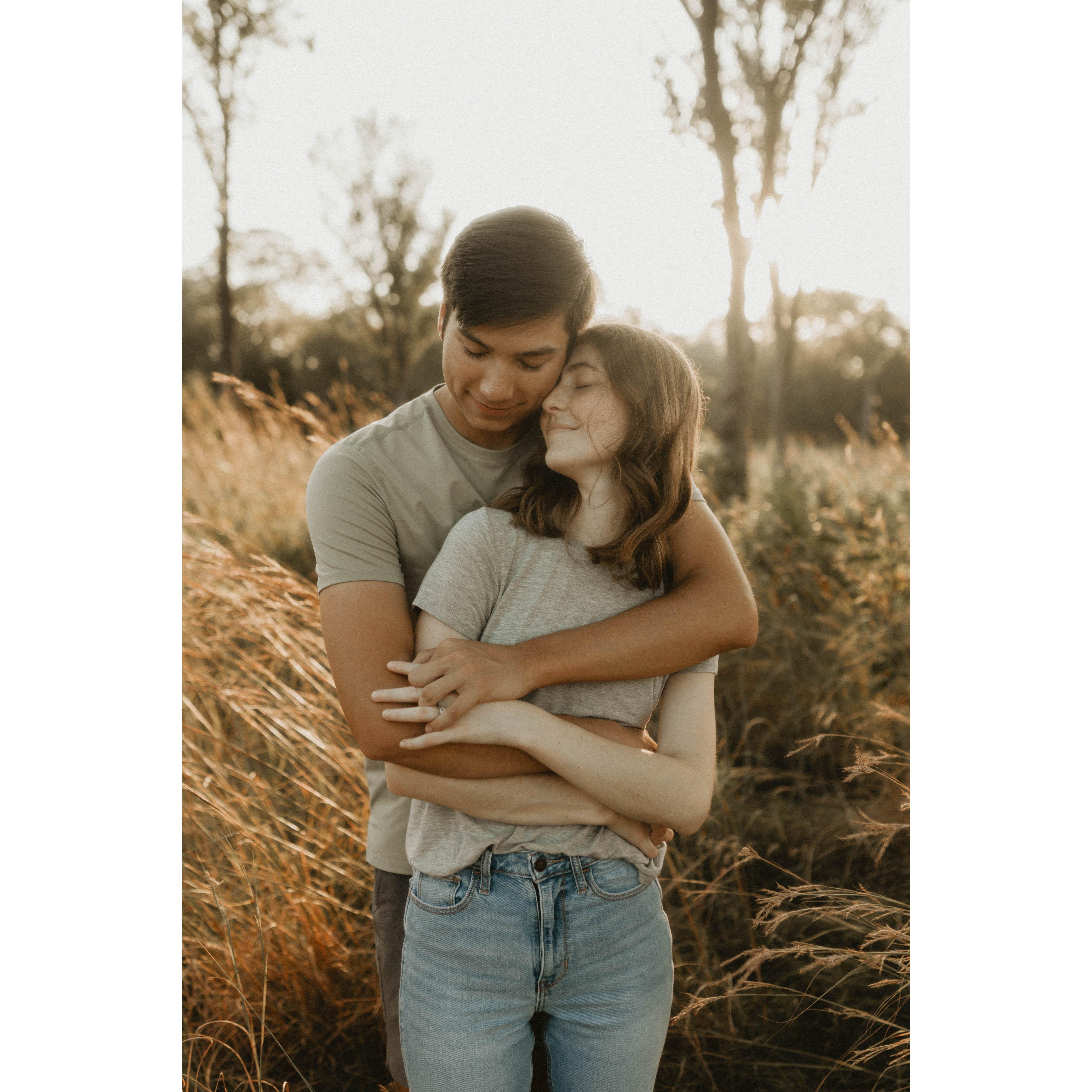 One of our favorite engagement photos at Clinton State Park - 09/05/2023