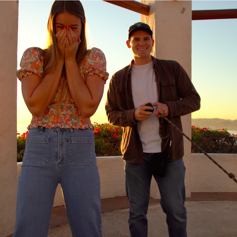 when Chase realized what was happening!