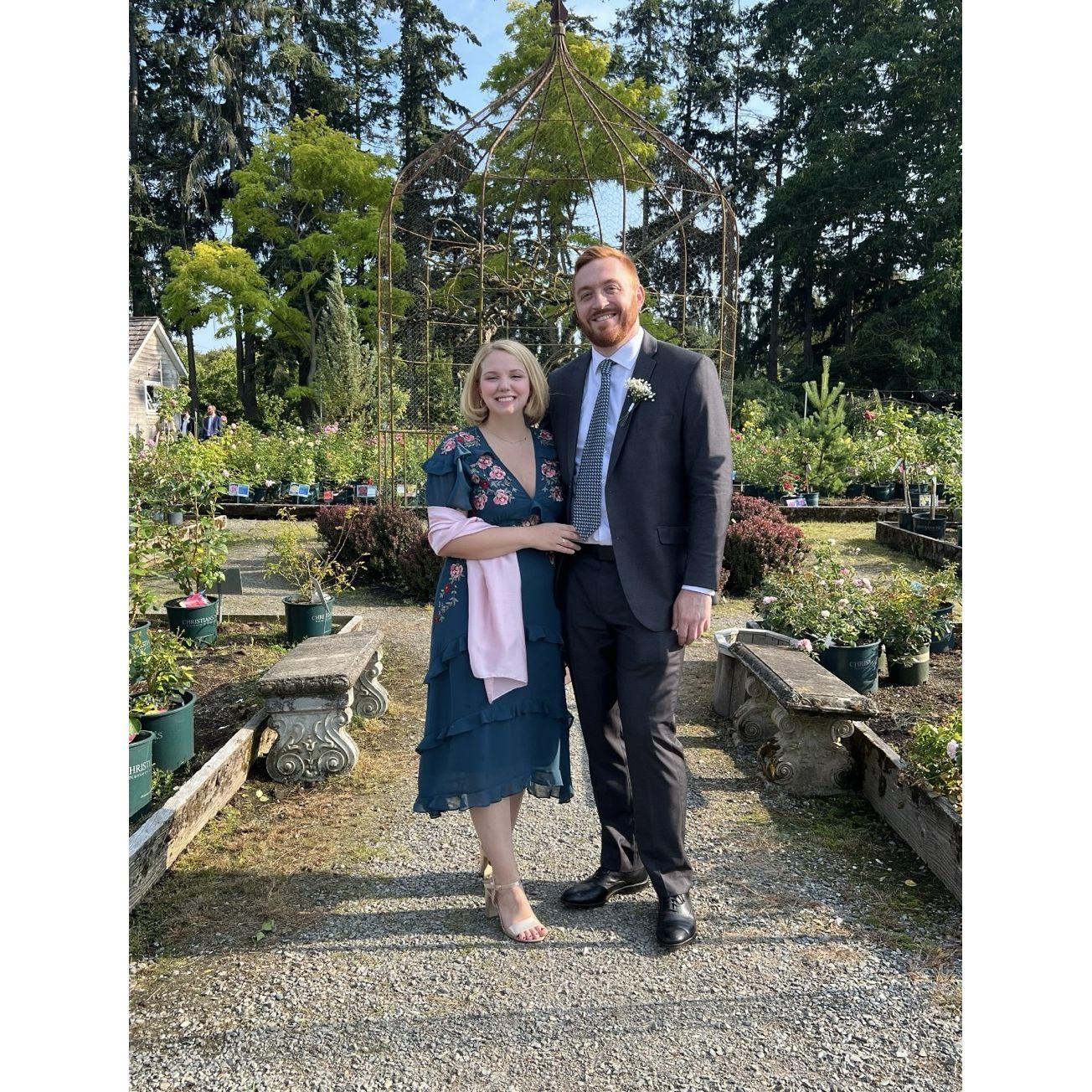 At a wedding in WA, July 2024