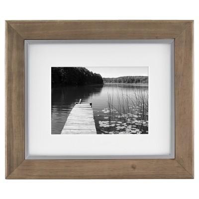 Product description page - Single Image Frame 8X10 Brown - Threshold™