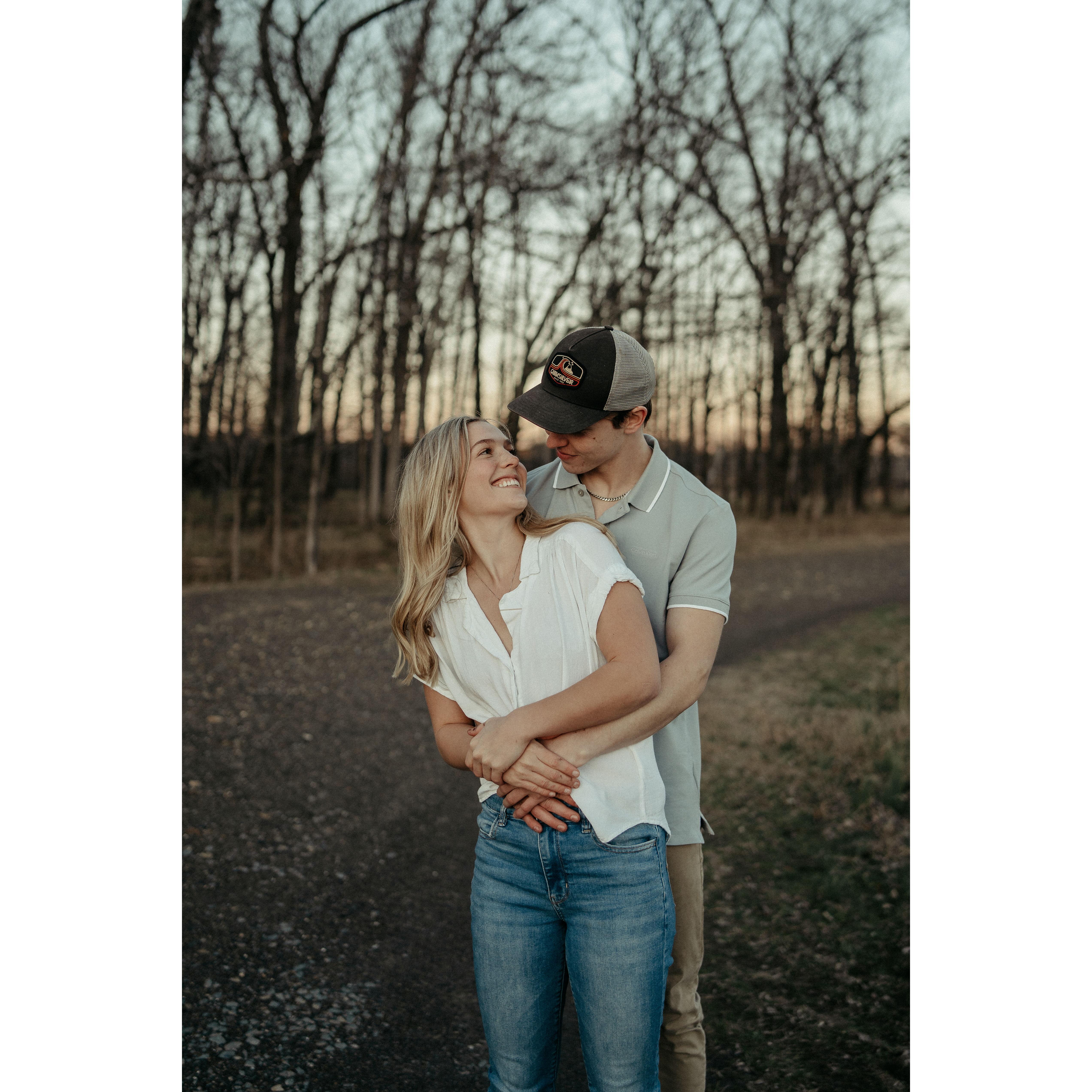 first photoshoot together