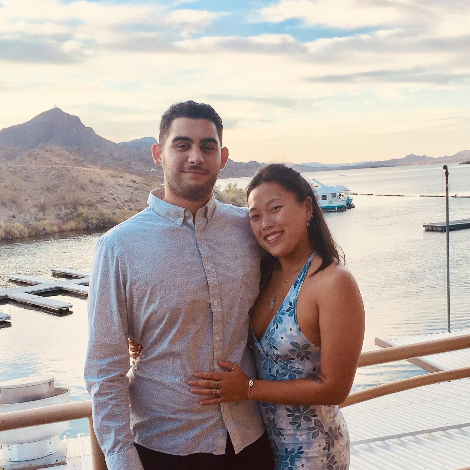 October 2019: when we officially started dating 🩵