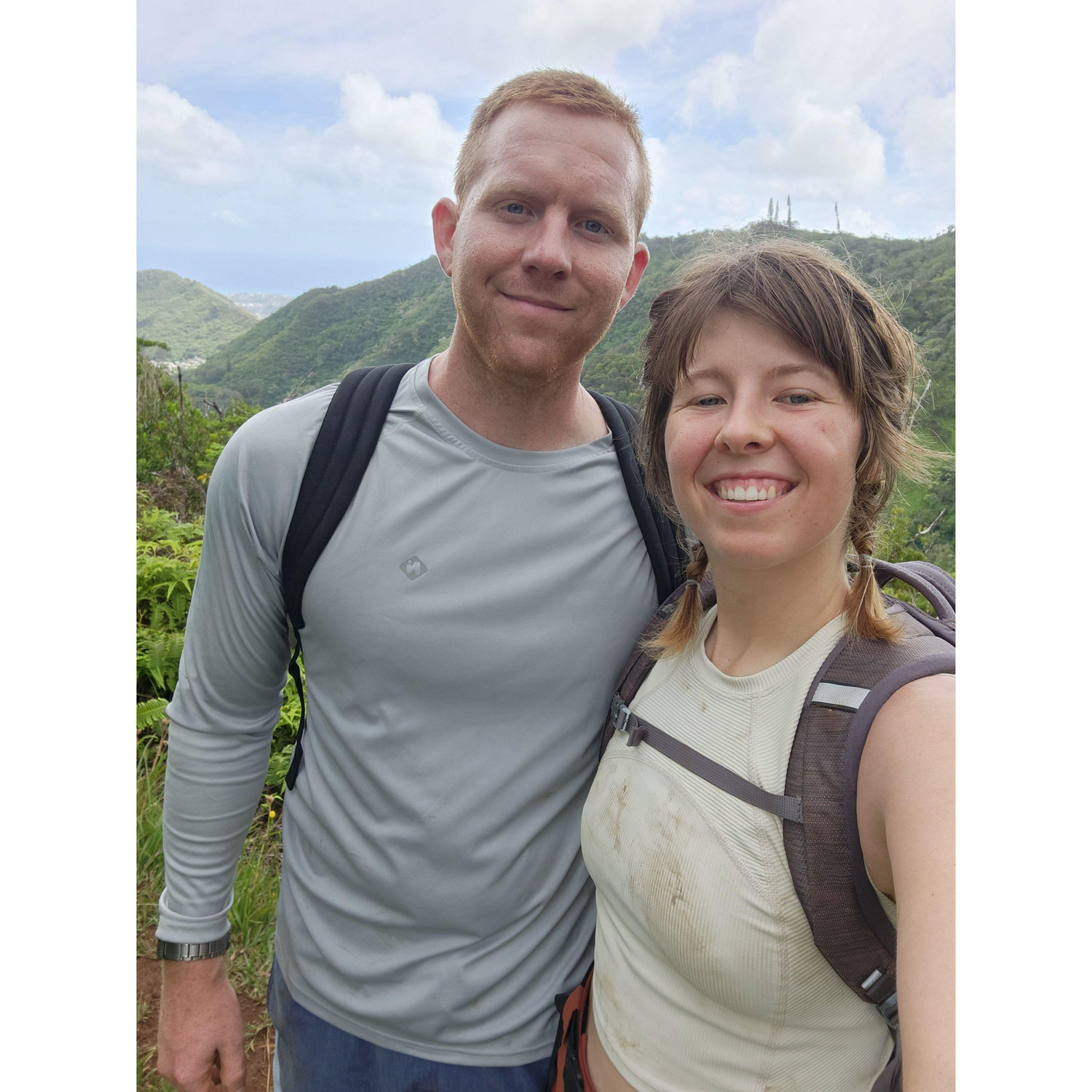 If we made it through this hike in Hawaii, we can make it through anything!