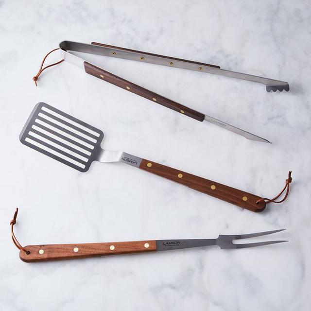 Food52 x Lamson Brass Grill Tool Set