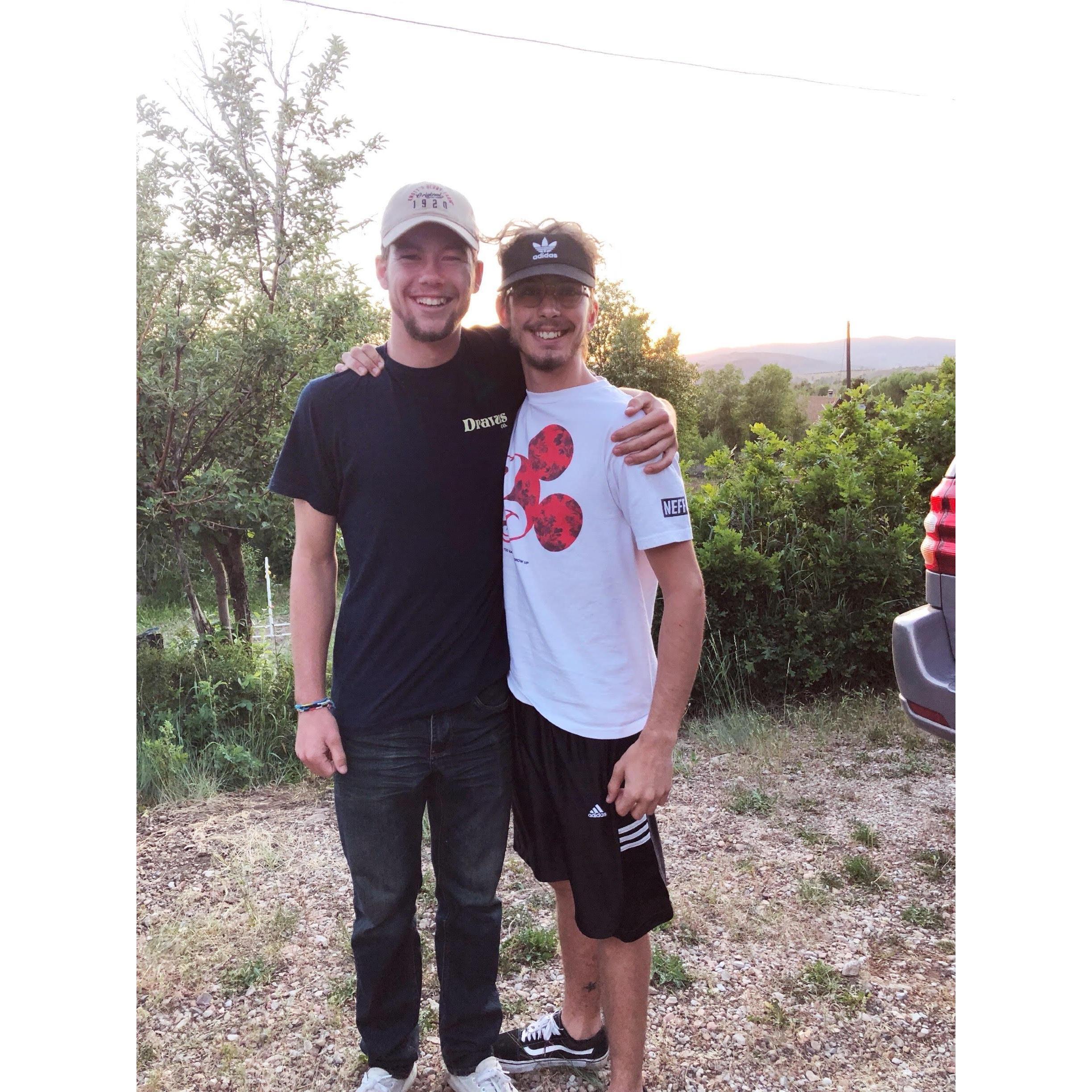 Michael and the Best Man!