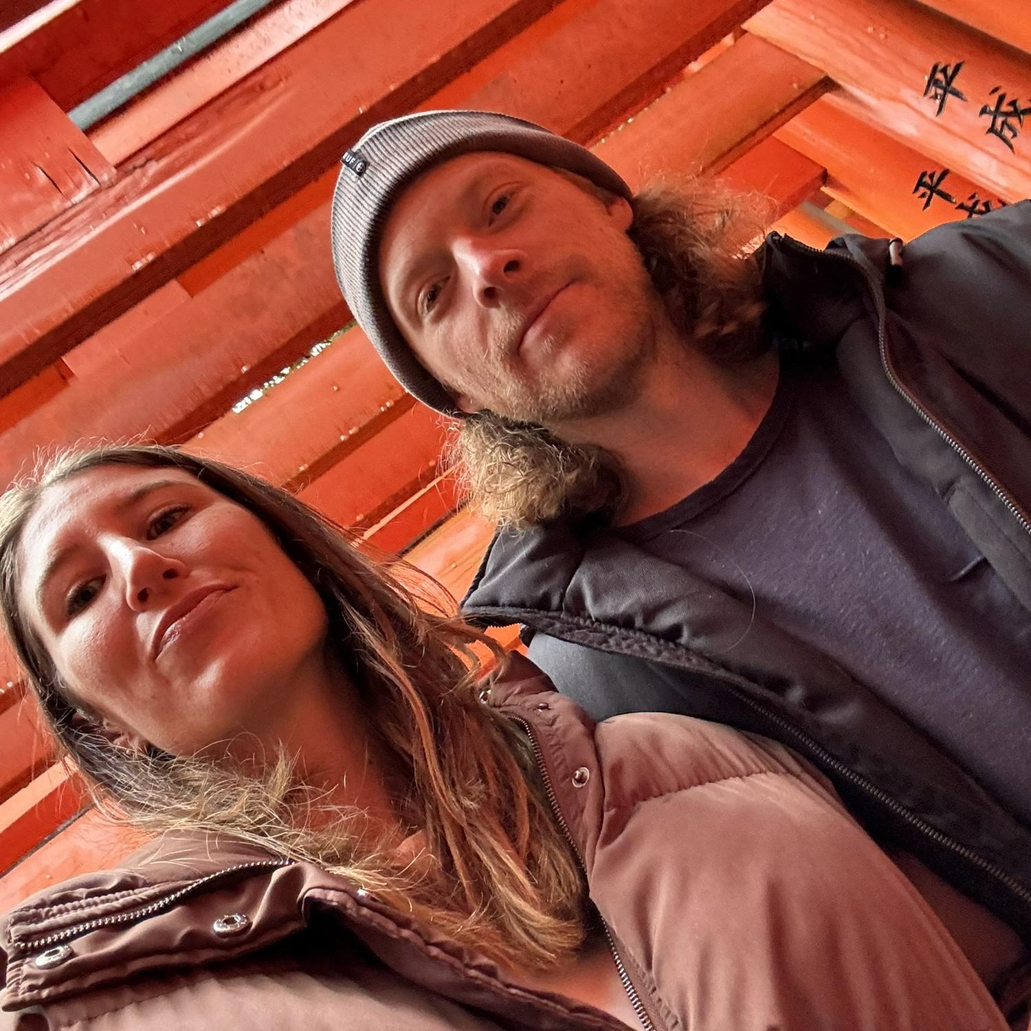 Tori trekking in Japan