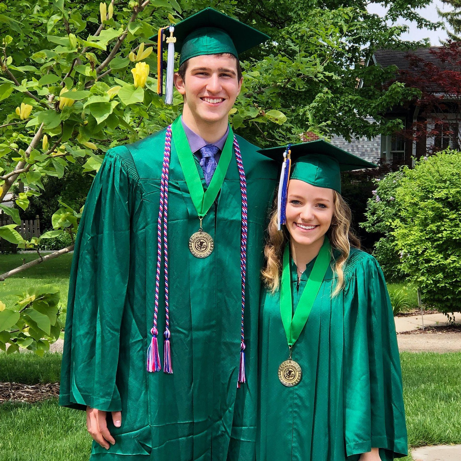 2019: High school graduation. Joey went to Manchester, NH to play junior hockey, while Lauren started at Boston University. Our long distance began, along with weekend drives to Boston and back.