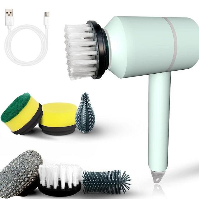 ZaneForest Electric Spin Scrubber E2, Bathroom Cleaning Brush