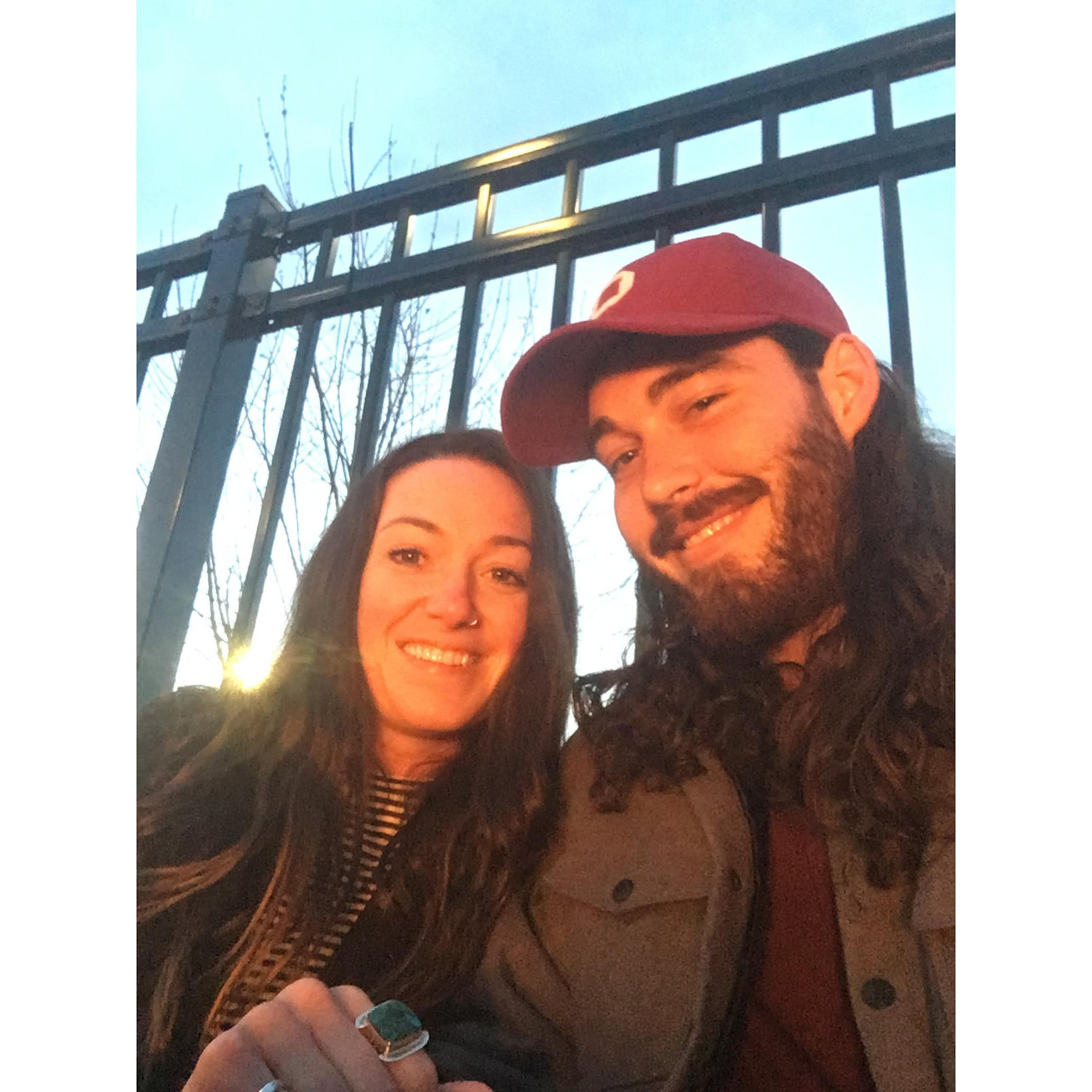 The first photo we ever took together.