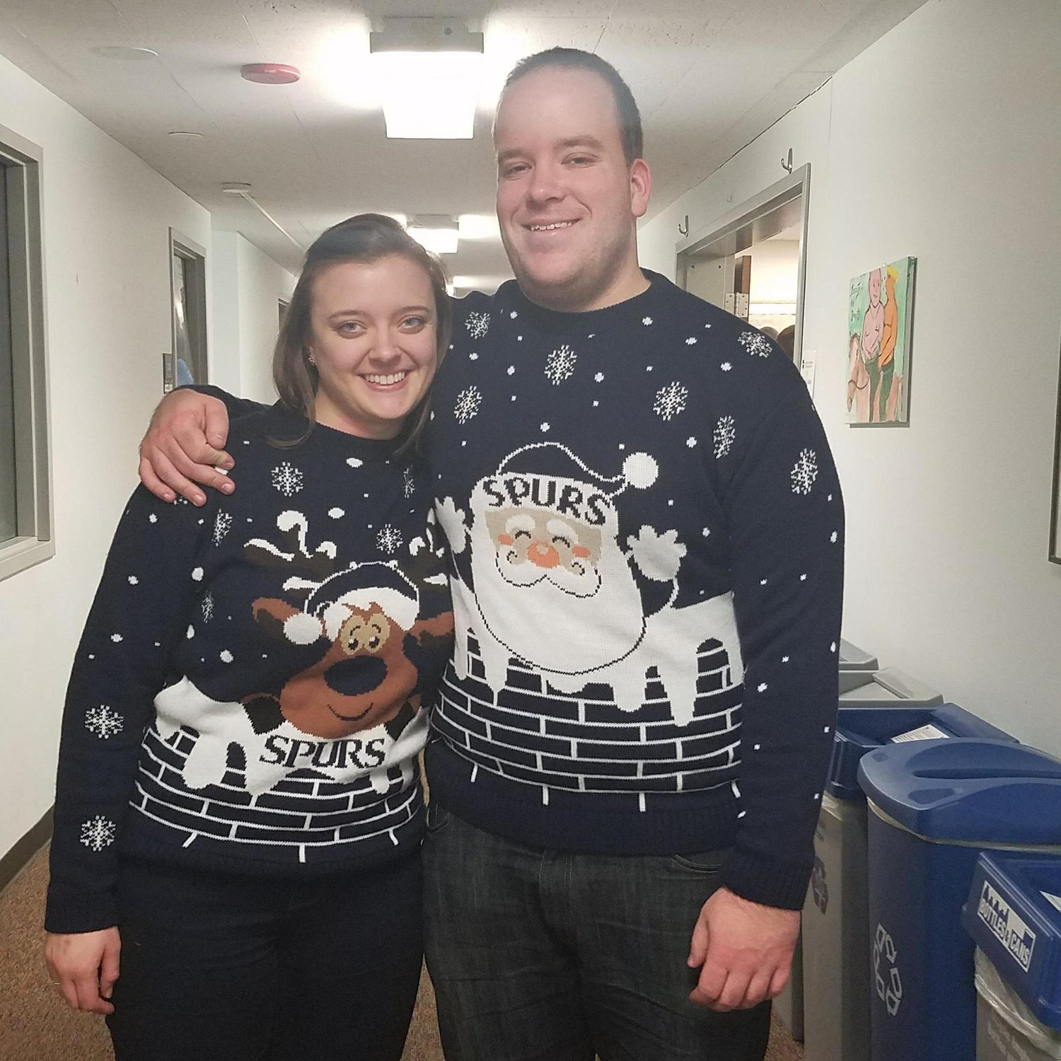 We love soccer and we love a good Christmas sweater