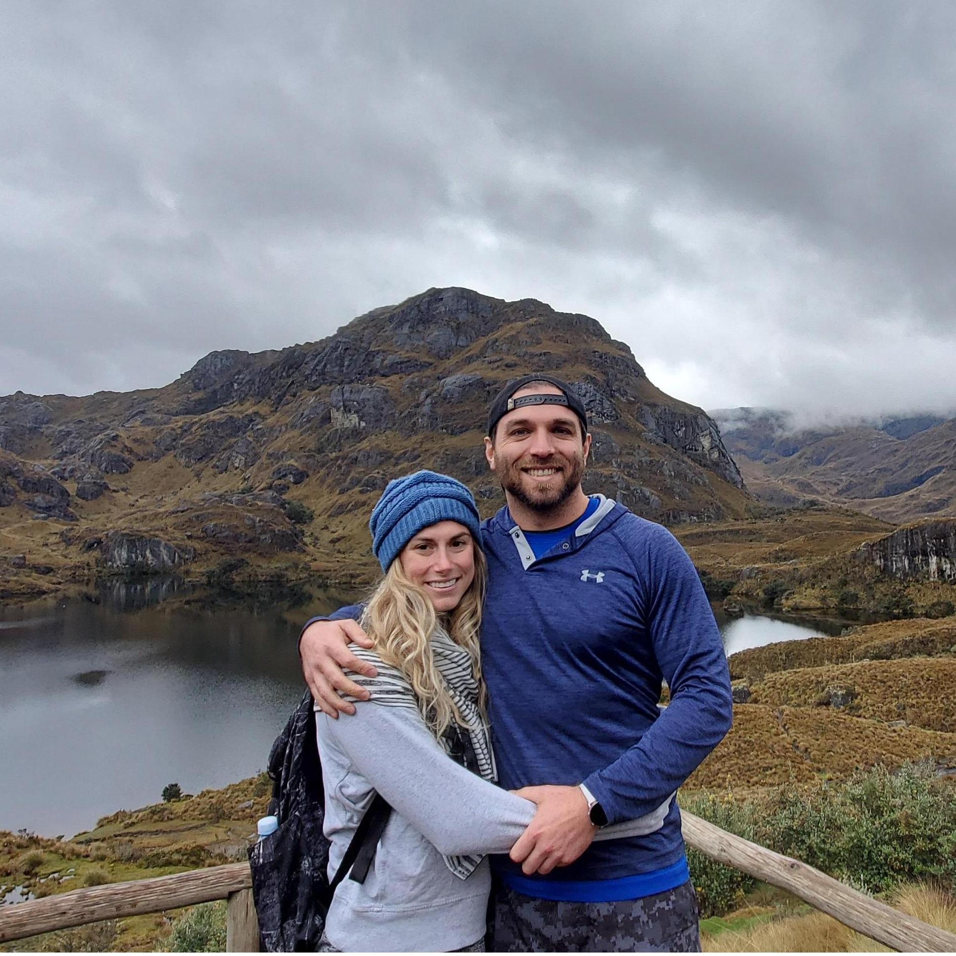 Visiting Alex's family in Ecuador