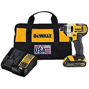 DEWALT DC825B 1/4-Inch 18-Volt Cordless Impact Driver in Retail Package