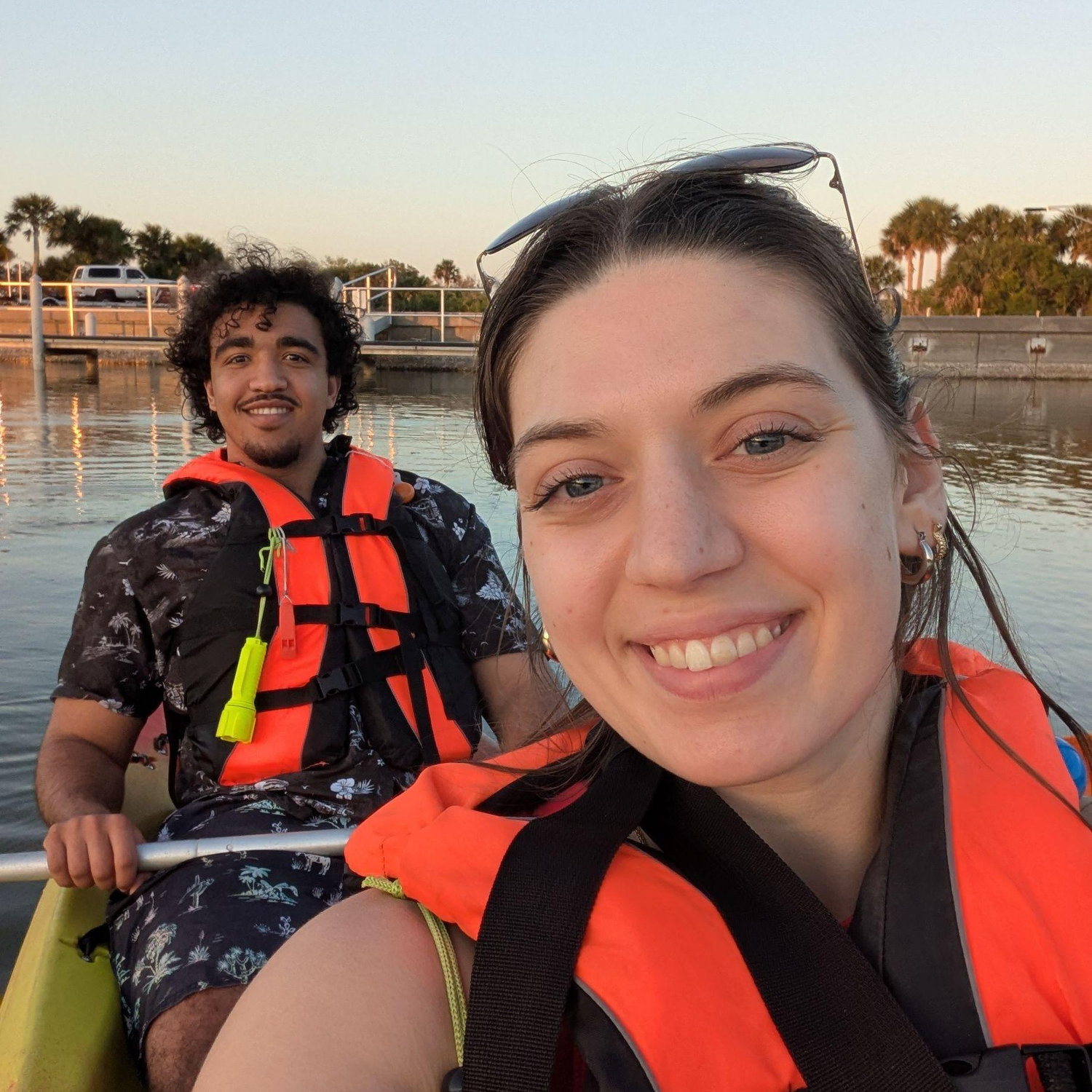 Night time kayaking to see bioluminescence!