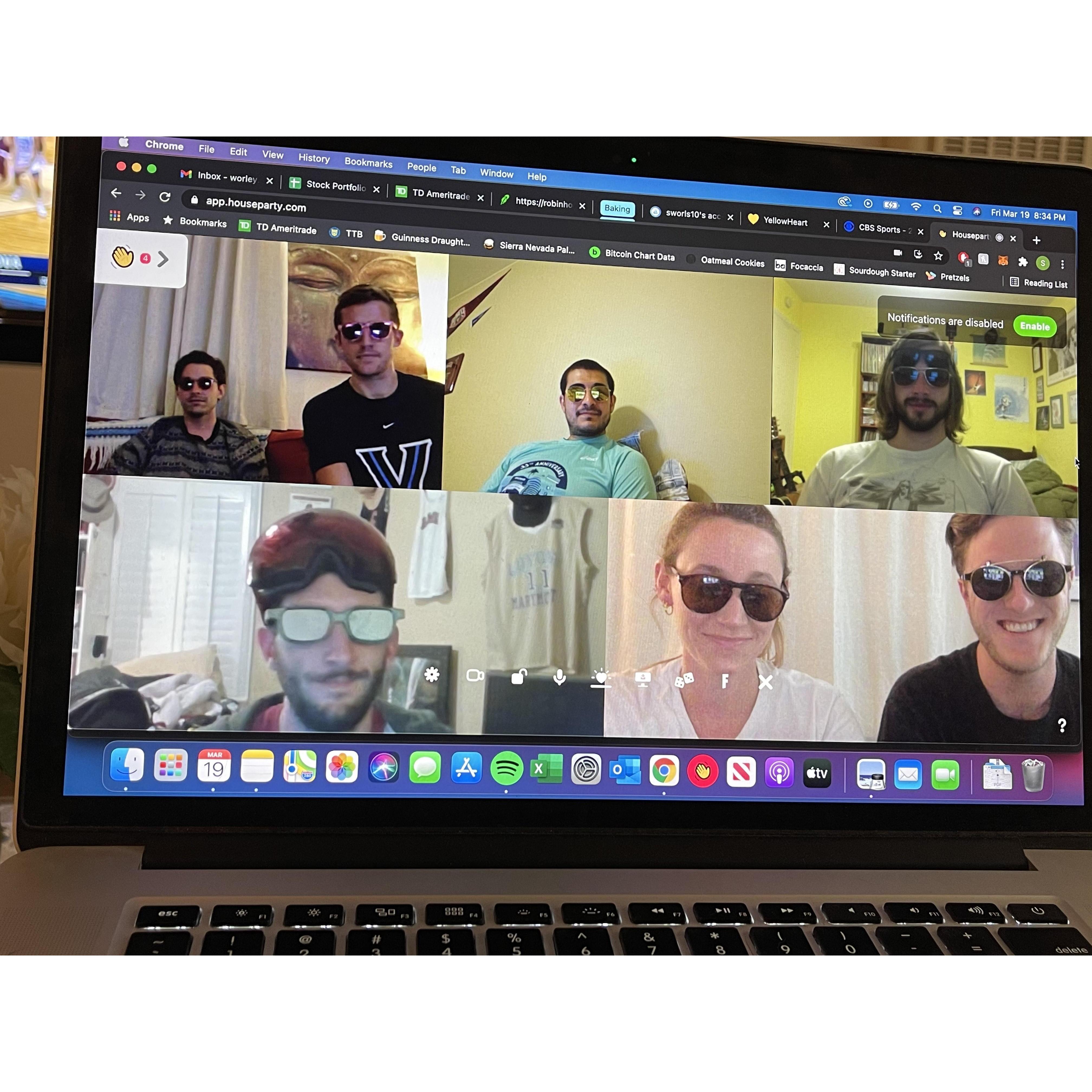 Weekly Movie Club going strong since the 2020 quarantine - 2021