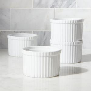 Set of 4 Tall Ramekins