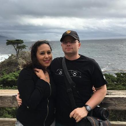 Love was  in the air.. and so was my hair.. !