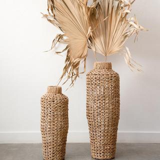 Handwoven Floor Vase