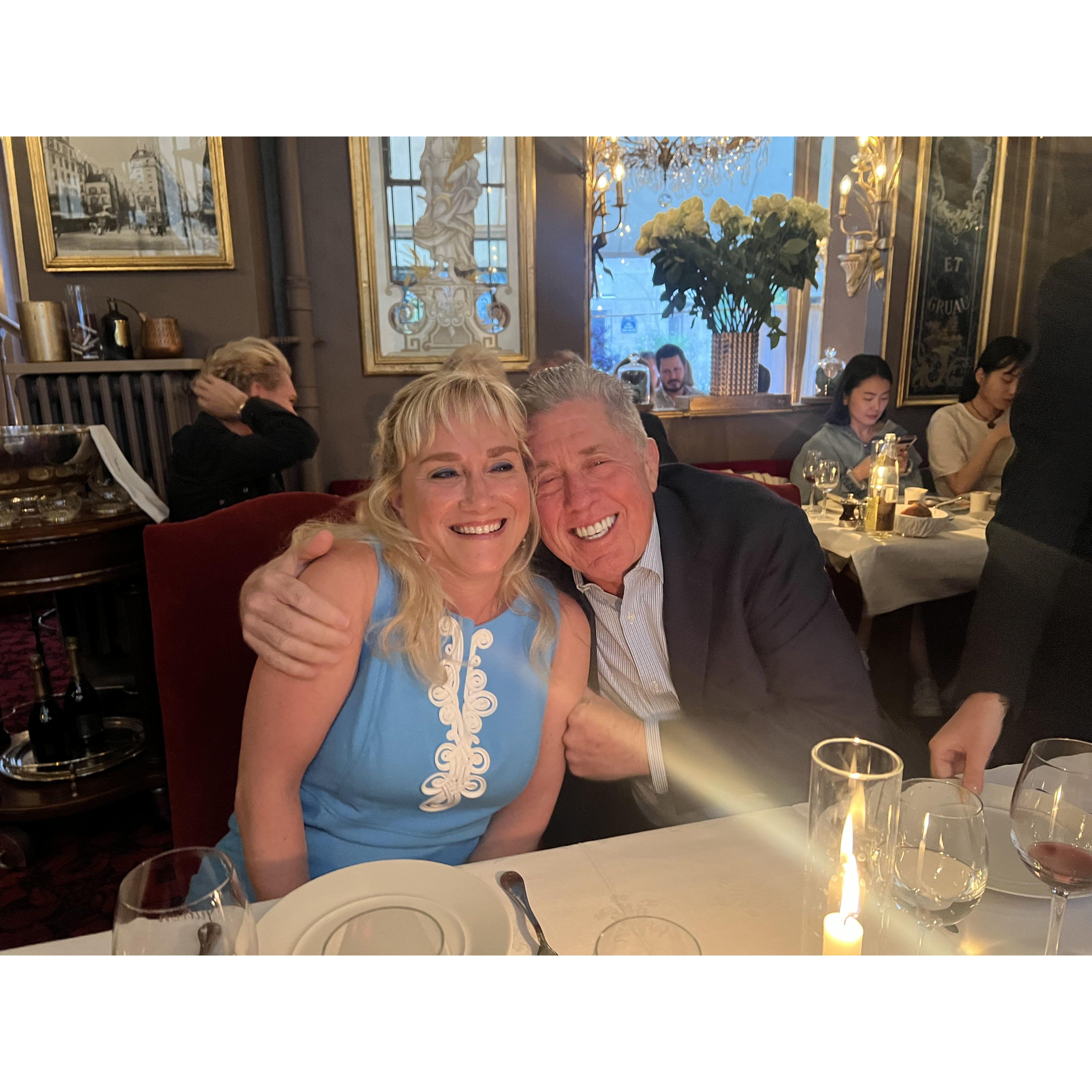 Paris after we got engaged