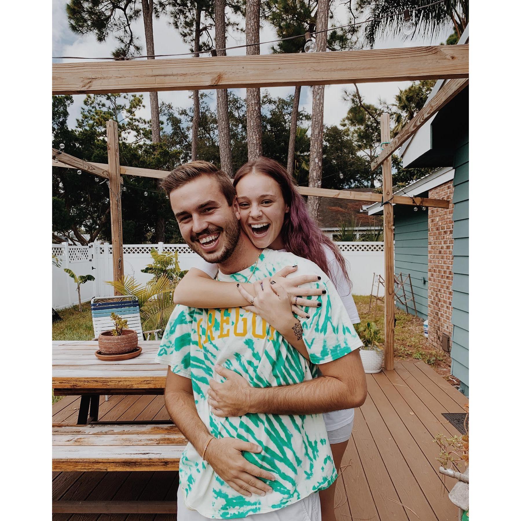 1st photo together 20'