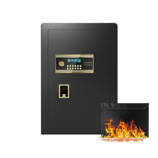 Streamdale Furniture 21.65-Inch Electronic Digital Security Safe in Black