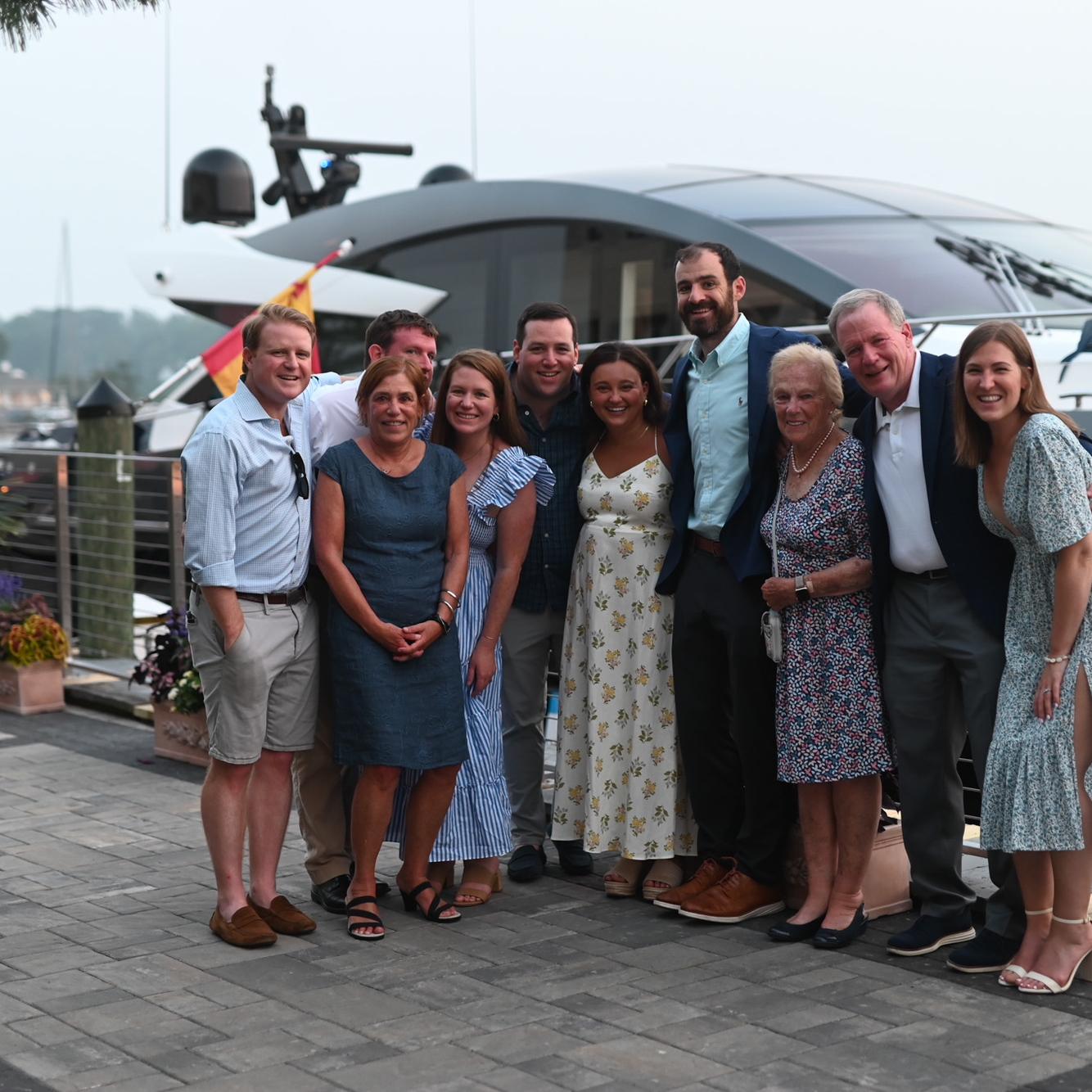 Celebrating our engagement with the Kelley fam!