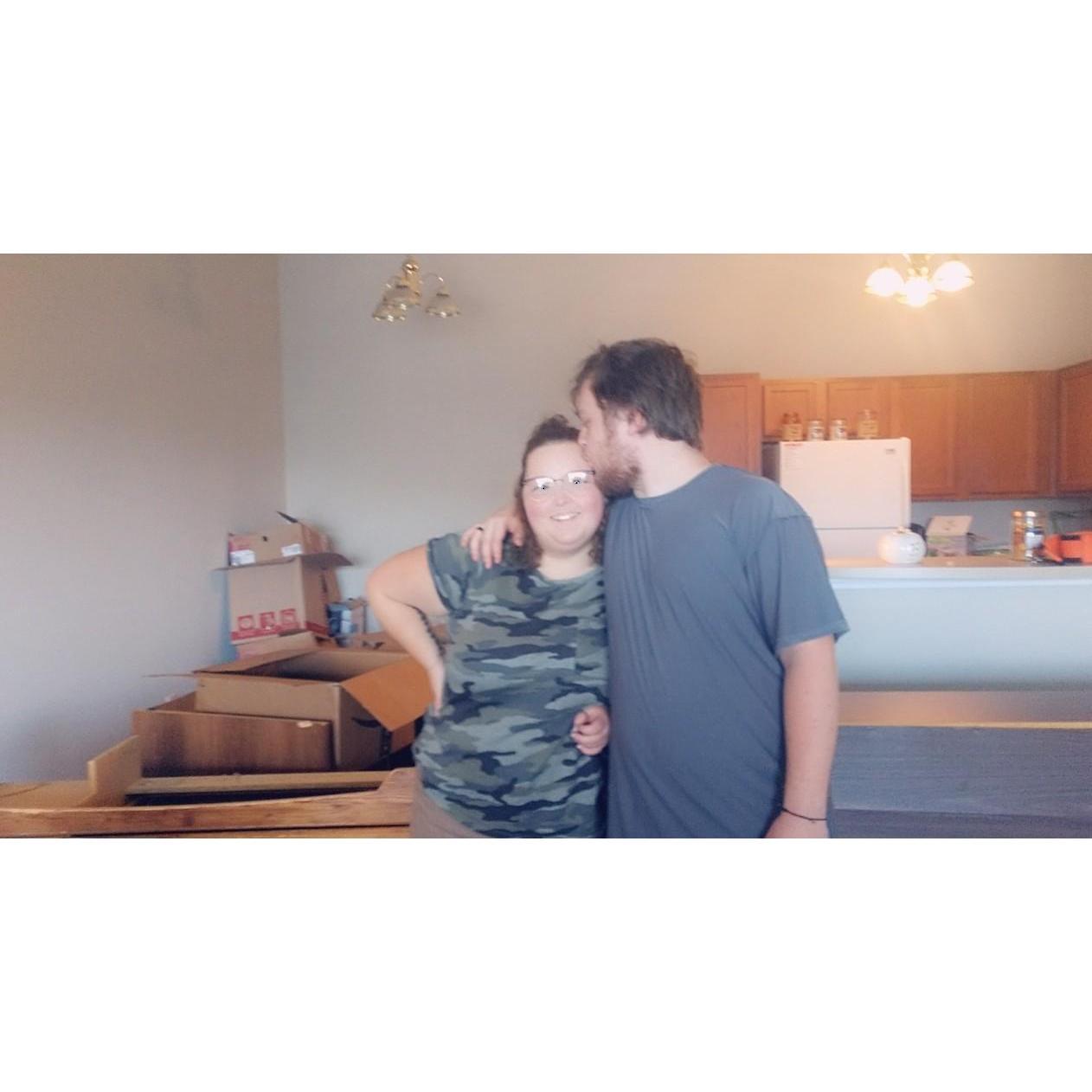 Getting our first apartment together!