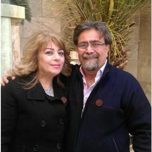 Bassam's uncle Abed & aunt Norma (Syria)