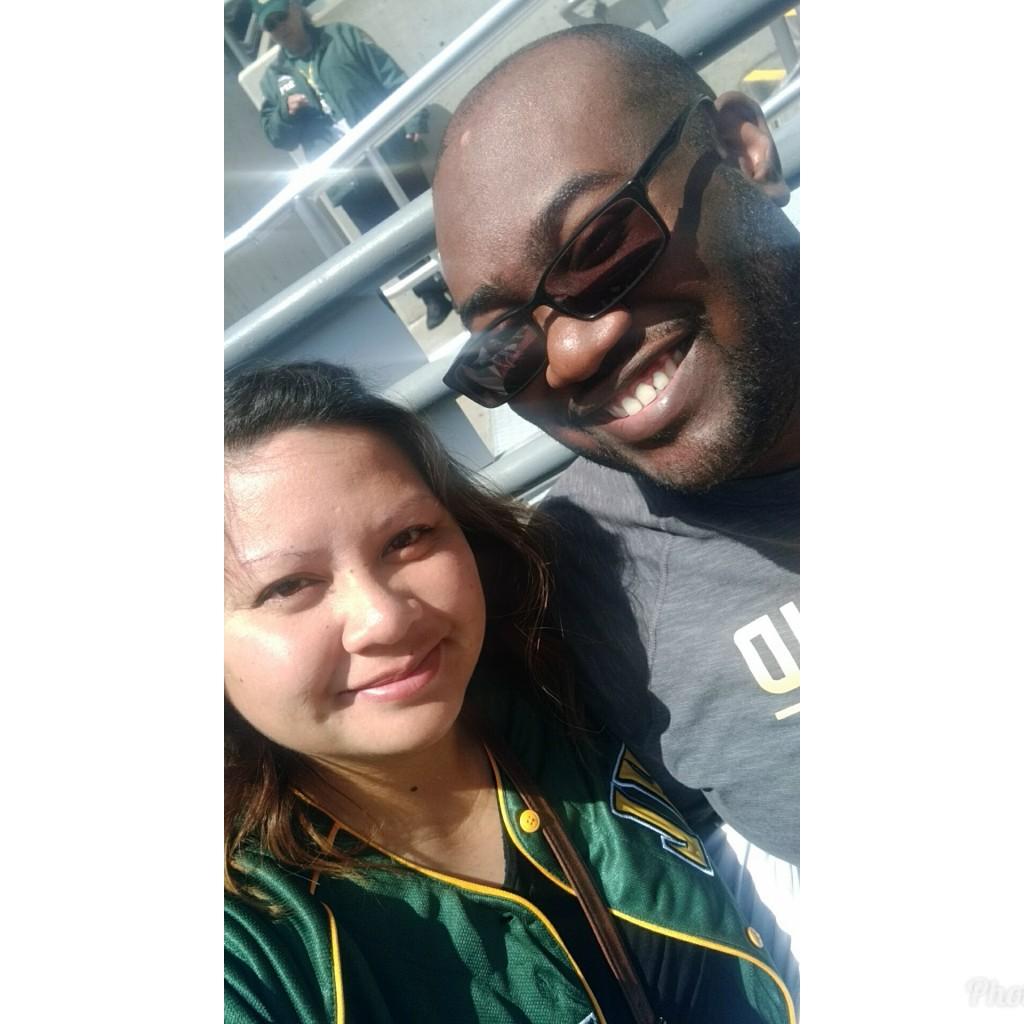 First A's game together 😊