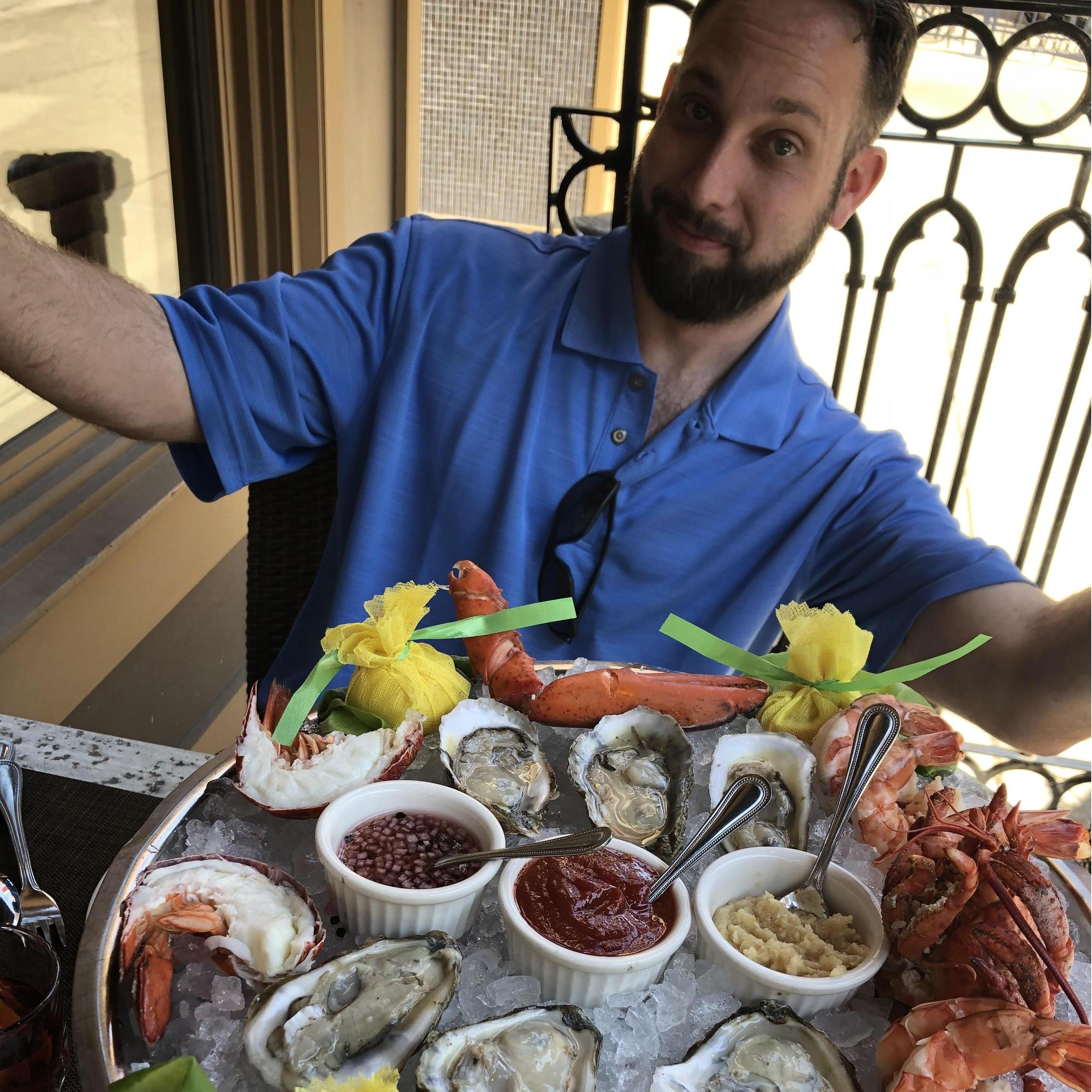This was our celebration date after I passed my Real Estate Licensing exam.