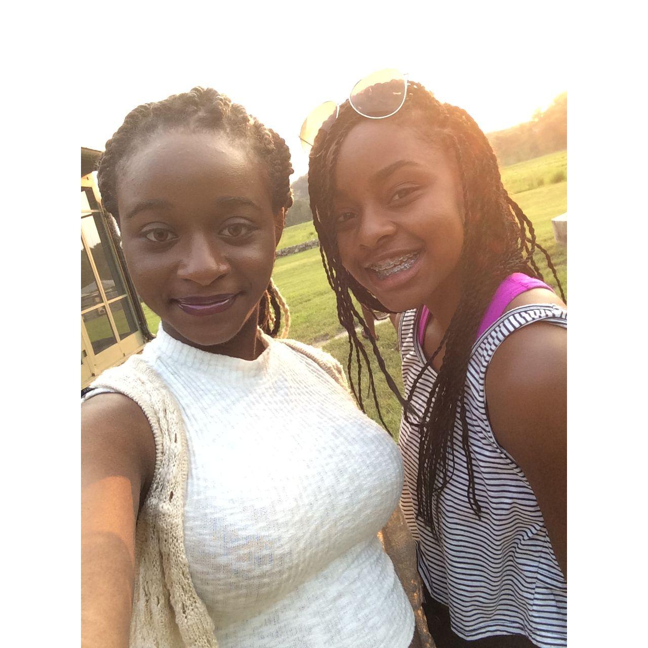Up at the farm!